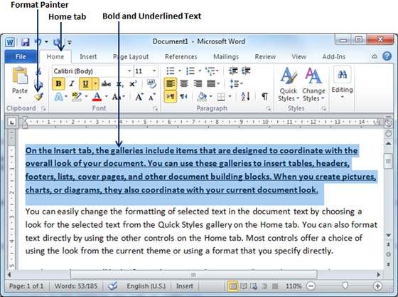 Apply Formatting In Microsoft Word MEGATEK ICT ACADEMY