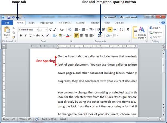 Set Line Spacing In Microsoft Word MEGATEK ICT ACADEMY