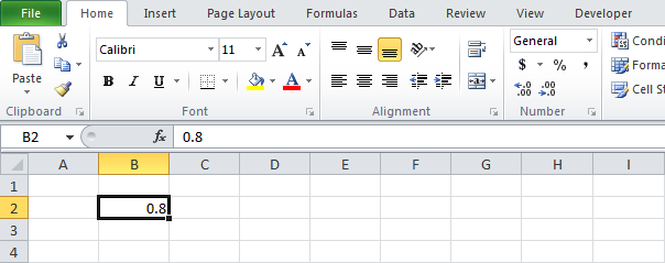 Formatting Cells in Microsoft Excel