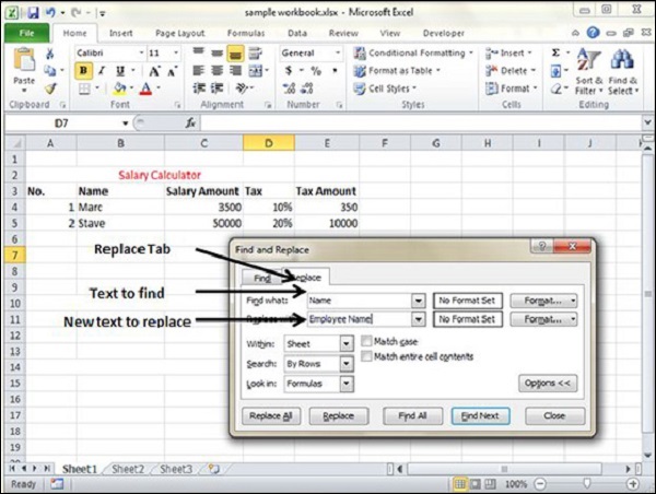  Find Replace In Excel MEGATEK ICT ACADEMY