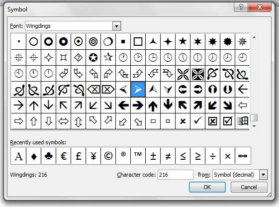 How to Create your own Symbols and use them as List