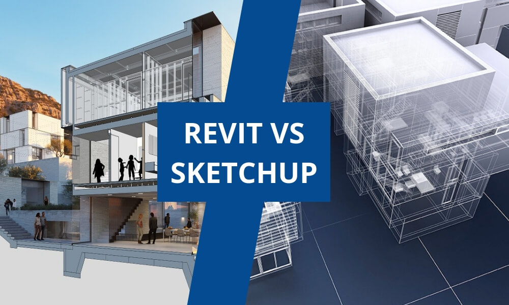 Difference between Sketchup and Revit